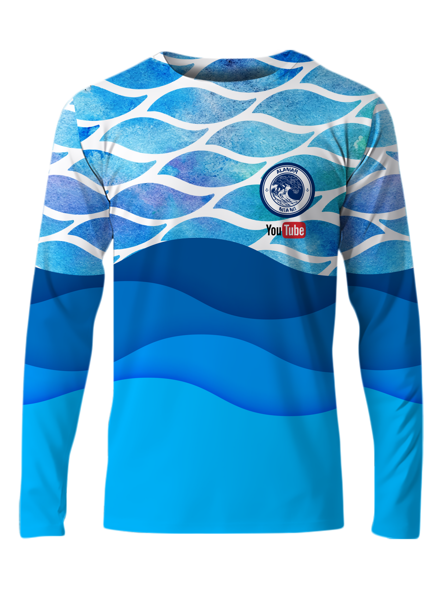 "ALAMAR BLUE" Long Sleeve